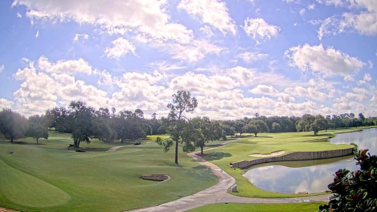Thumbnail for current weather camera view from The Clubs at Houston Oaks in Hockley, Texas