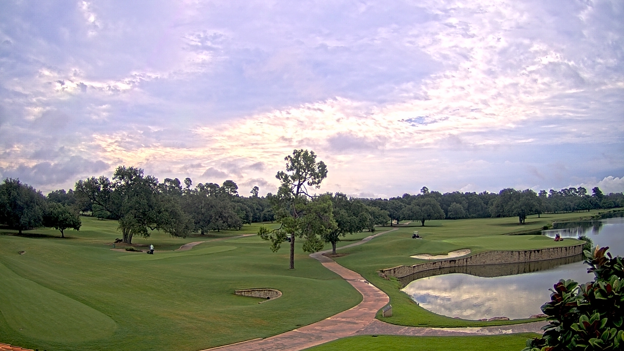 Thumbnail for current weather camera view from The Clubs at Houston Oaks in Hockley, Texas