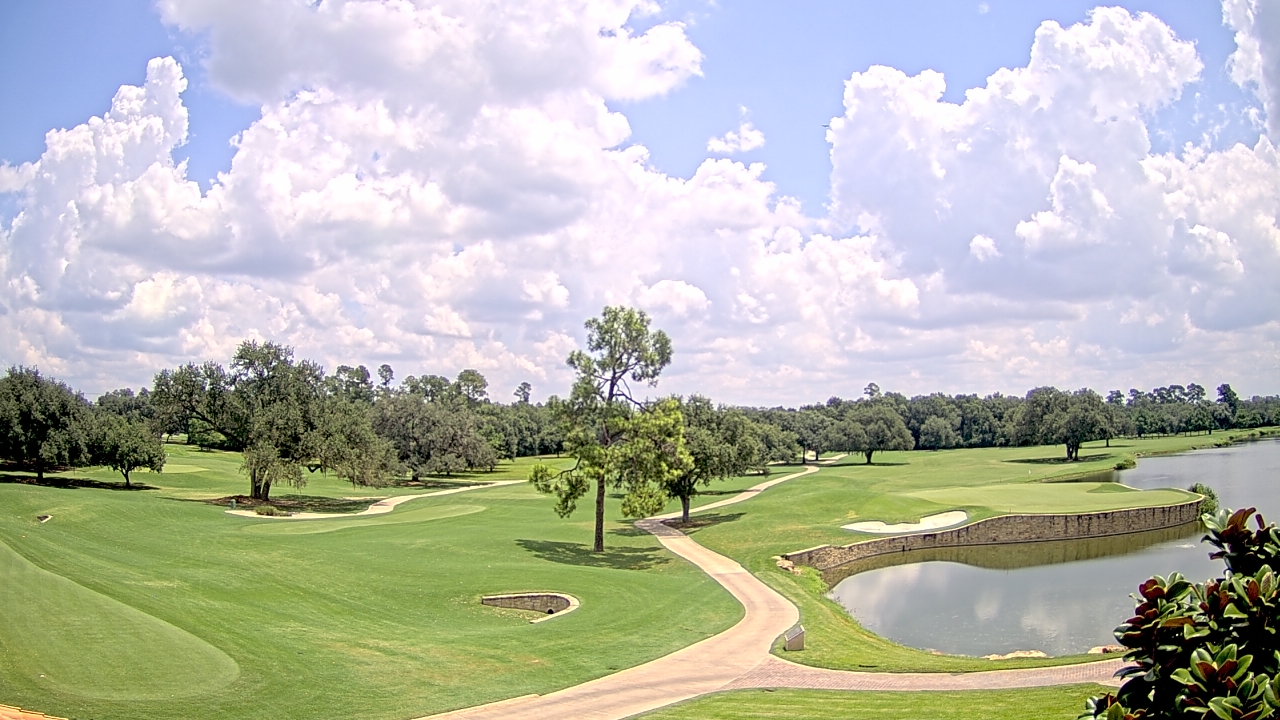 Thumbnail for current weather camera view from The Clubs at Houston Oaks in Hockley, Texas
