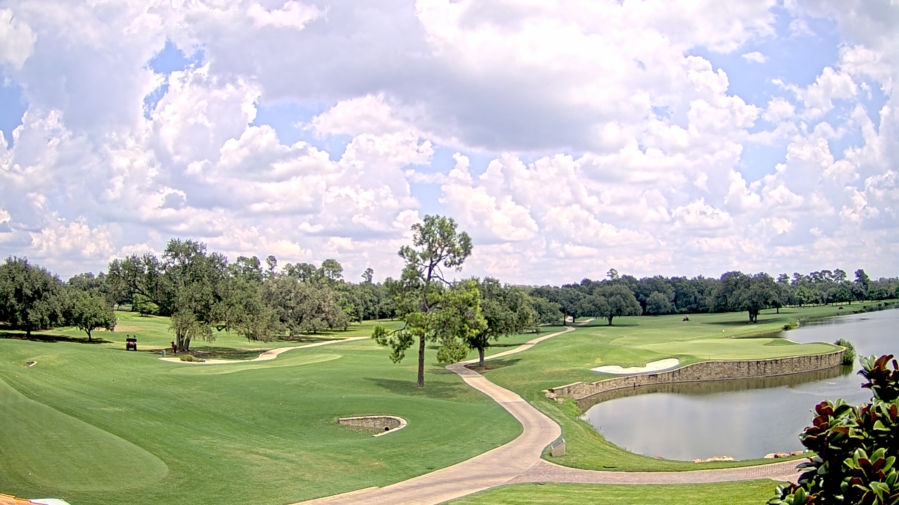 Thumbnail for current weather camera view from The Clubs at Houston Oaks in Hockley, Texas