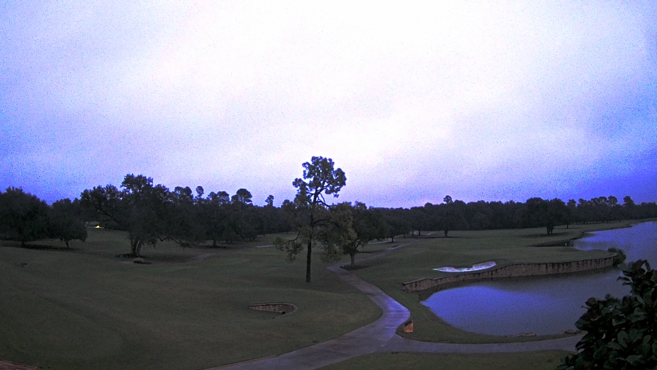 Thumbnail for current weather camera view from The Clubs at Houston Oaks in Hockley, Texas