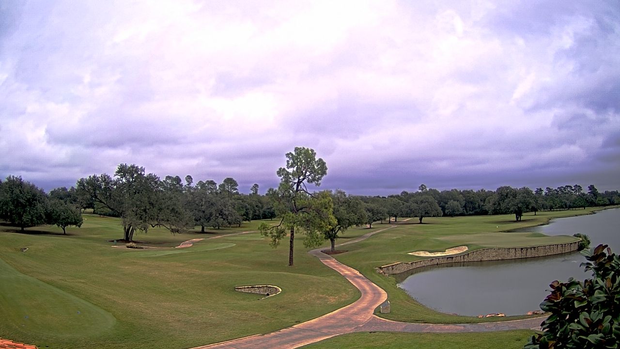 Thumbnail for current weather camera view from The Clubs at Houston Oaks in Hockley, Texas