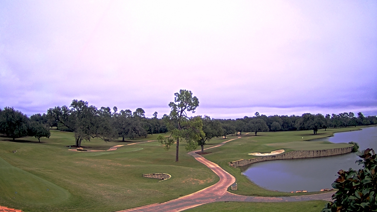 Thumbnail for current weather camera view from The Clubs at Houston Oaks in Hockley, Texas