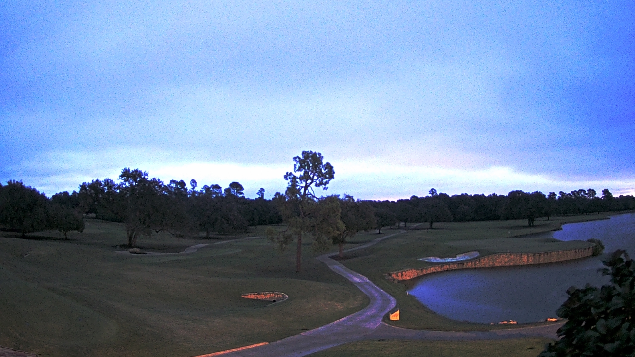 Thumbnail for current weather camera view from The Clubs at Houston Oaks in Hockley, Texas
