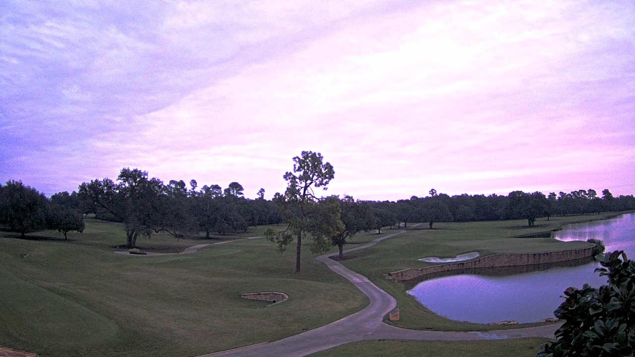 Thumbnail for current weather camera view from The Clubs at Houston Oaks in Hockley, Texas