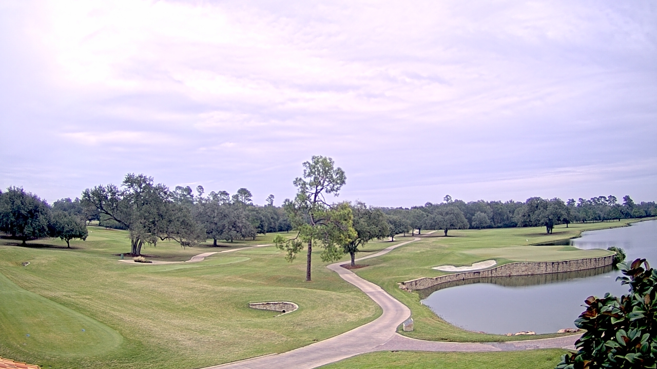 Thumbnail for current weather camera view from The Clubs at Houston Oaks in Hockley, Texas