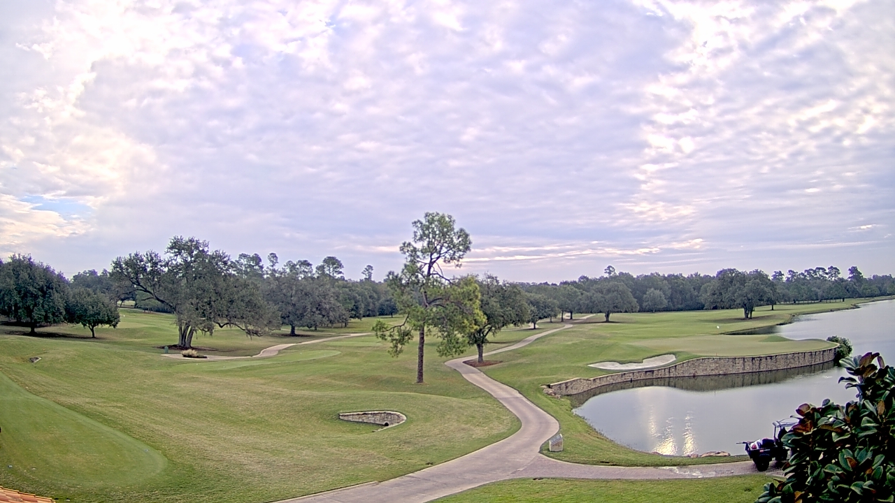 Thumbnail for current weather camera view from The Clubs at Houston Oaks in Hockley, Texas