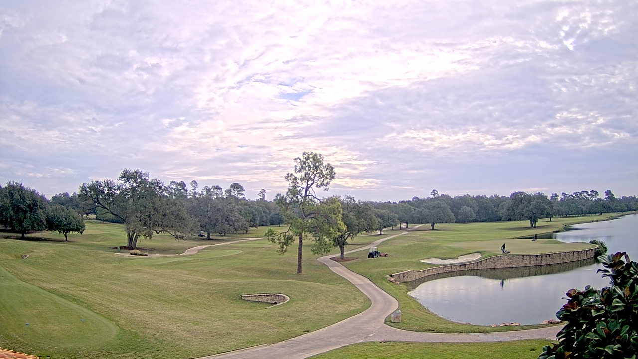 Thumbnail for current weather camera view from The Clubs at Houston Oaks in Hockley, Texas