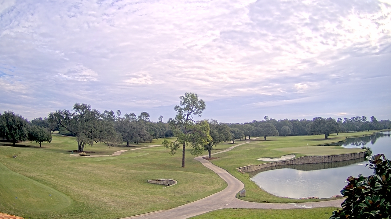 Thumbnail for current weather camera view from The Clubs at Houston Oaks in Hockley, Texas