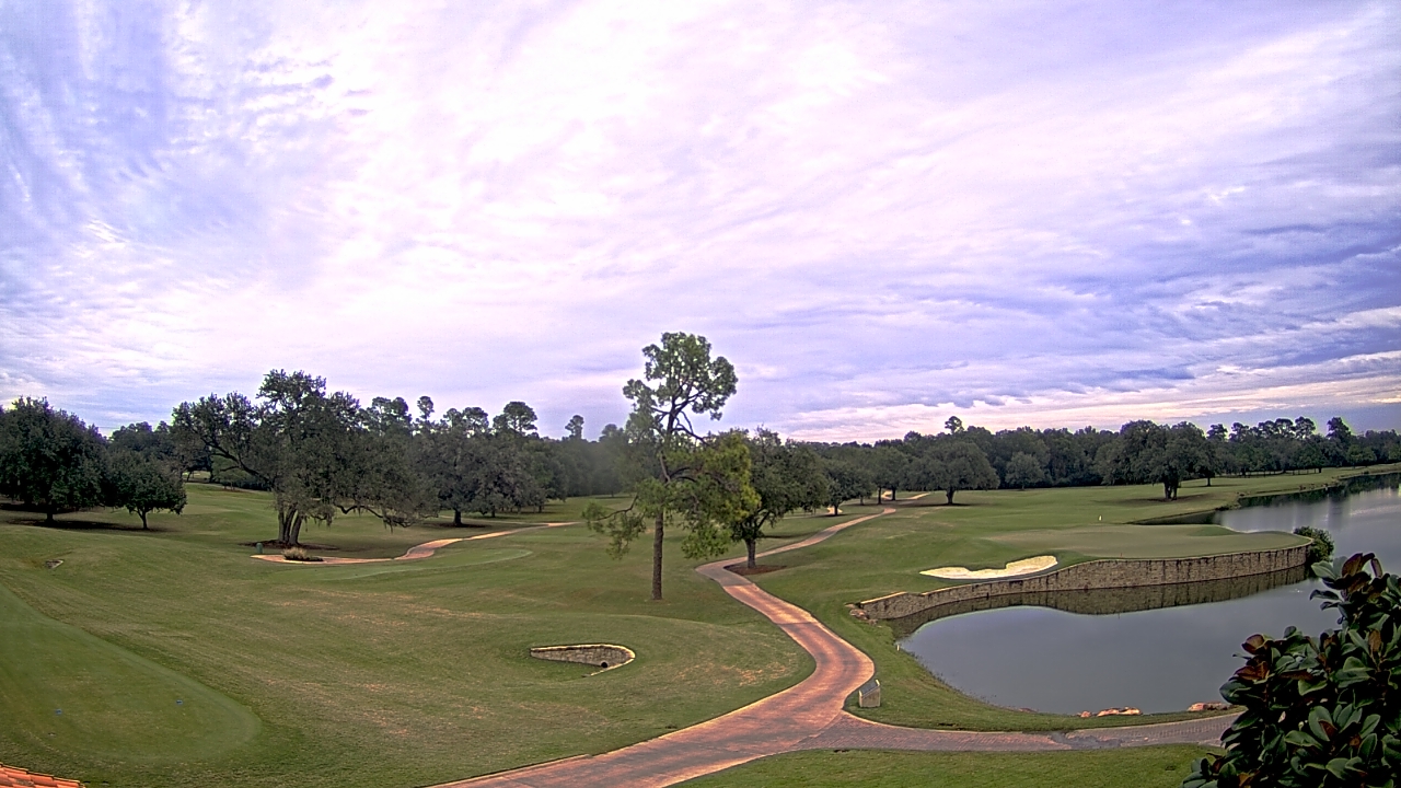 Thumbnail for current weather camera view from The Clubs at Houston Oaks in Hockley, Texas