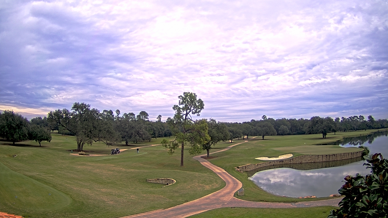 Thumbnail for current weather camera view from The Clubs at Houston Oaks in Hockley, Texas