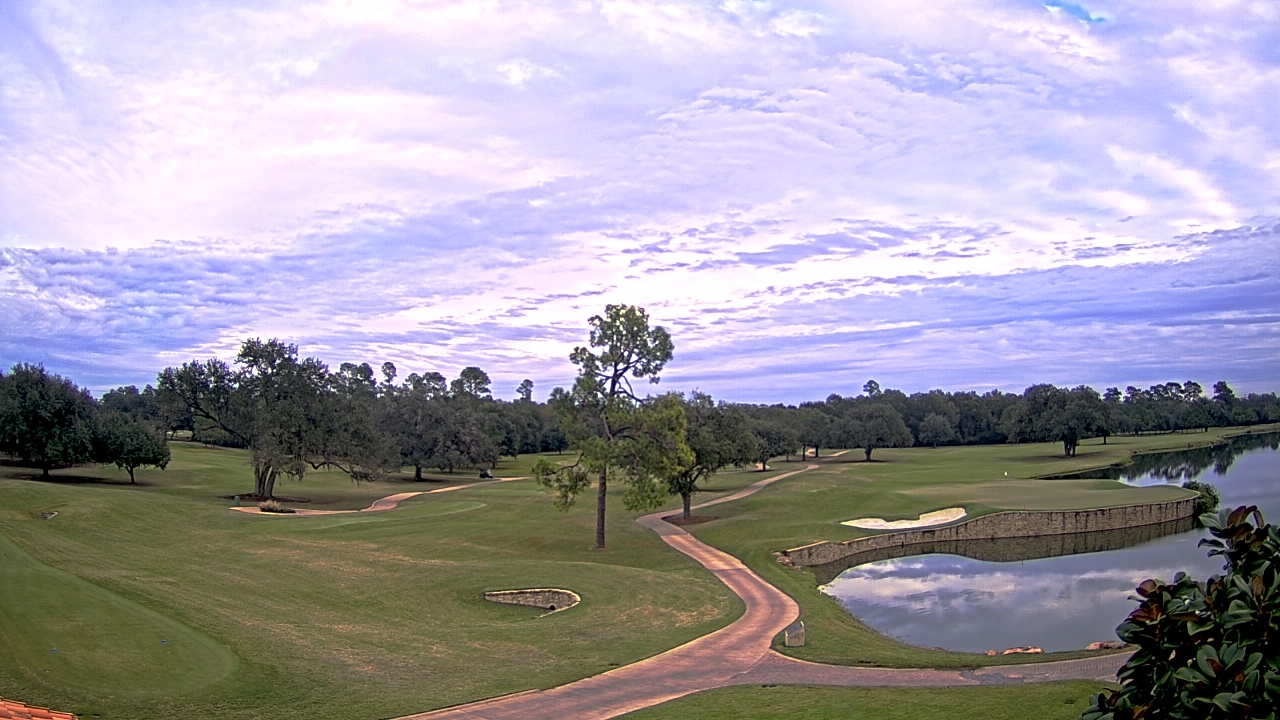 Thumbnail for current weather camera view from The Clubs at Houston Oaks in Hockley, Texas