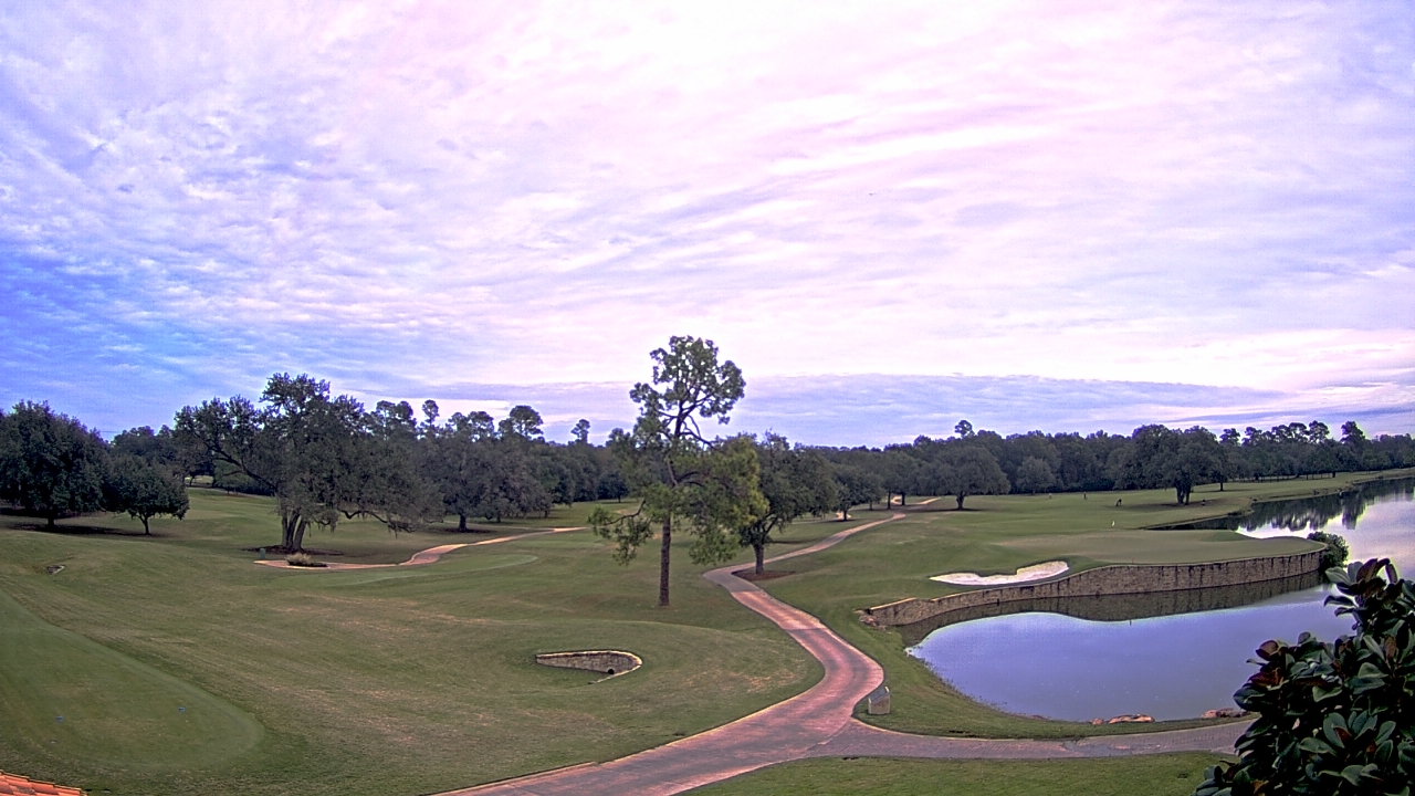 Thumbnail for current weather camera view from The Clubs at Houston Oaks in Hockley, Texas