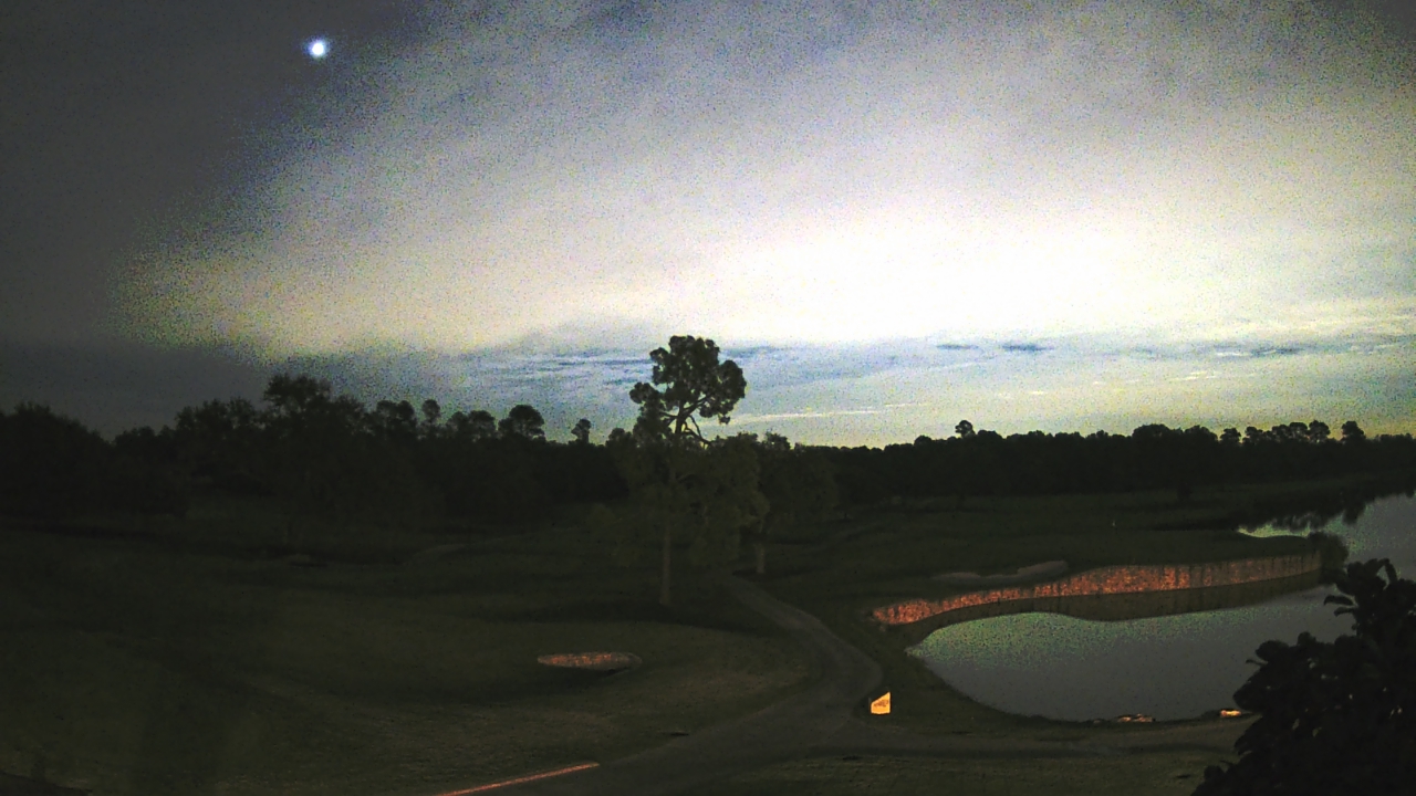 Thumbnail for current weather camera view from The Clubs at Houston Oaks in Hockley, Texas
