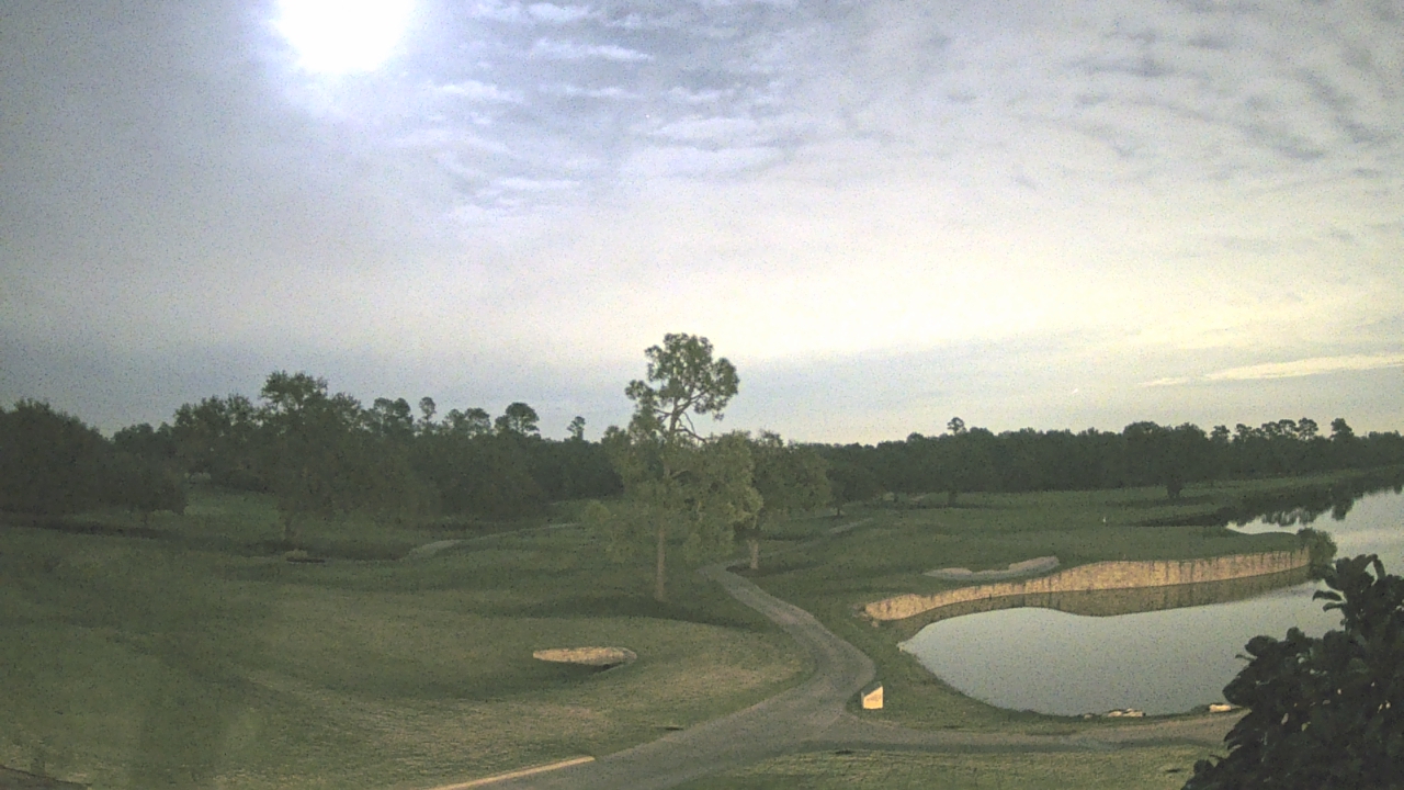 Thumbnail for current weather camera view from The Clubs at Houston Oaks in Hockley, Texas