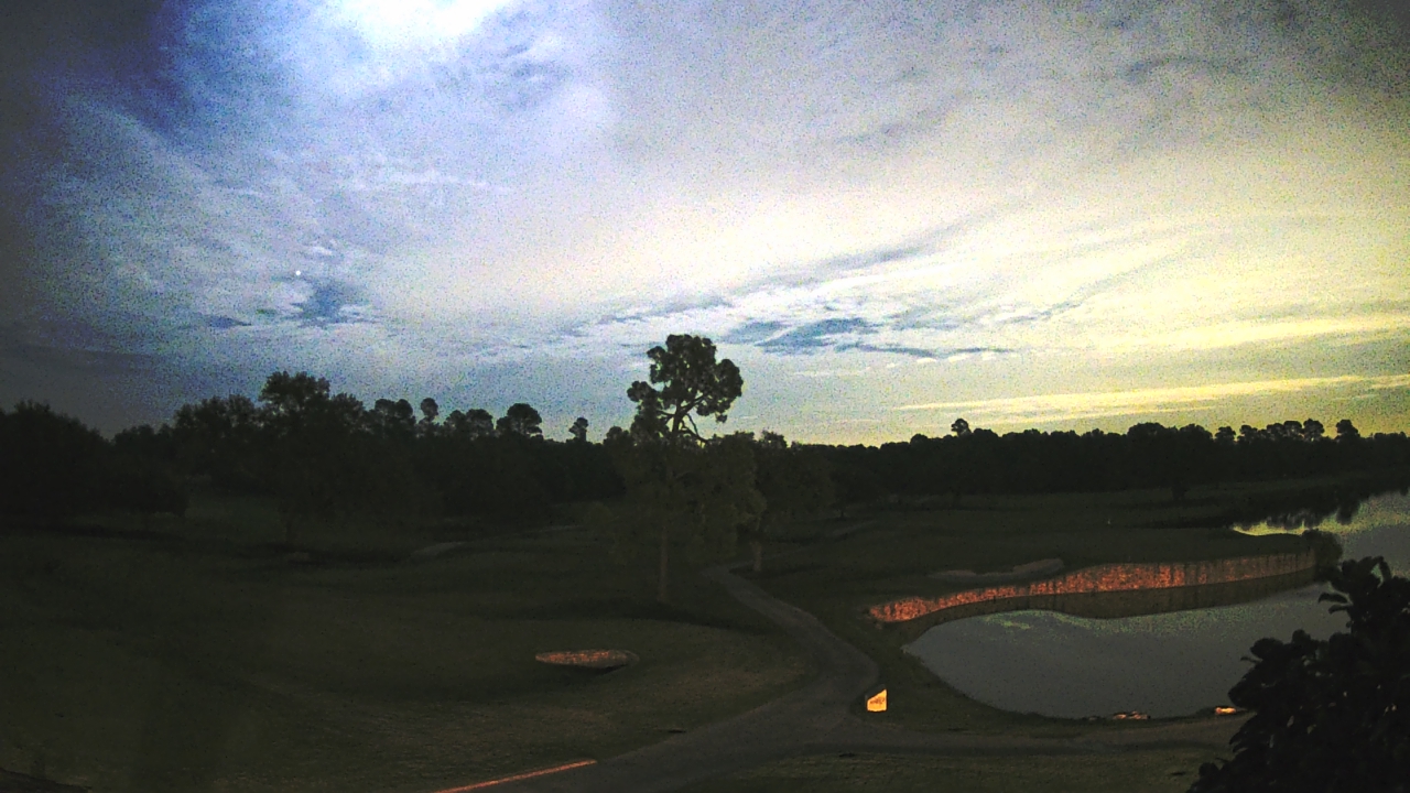 Thumbnail for current weather camera view from The Clubs at Houston Oaks in Hockley, Texas