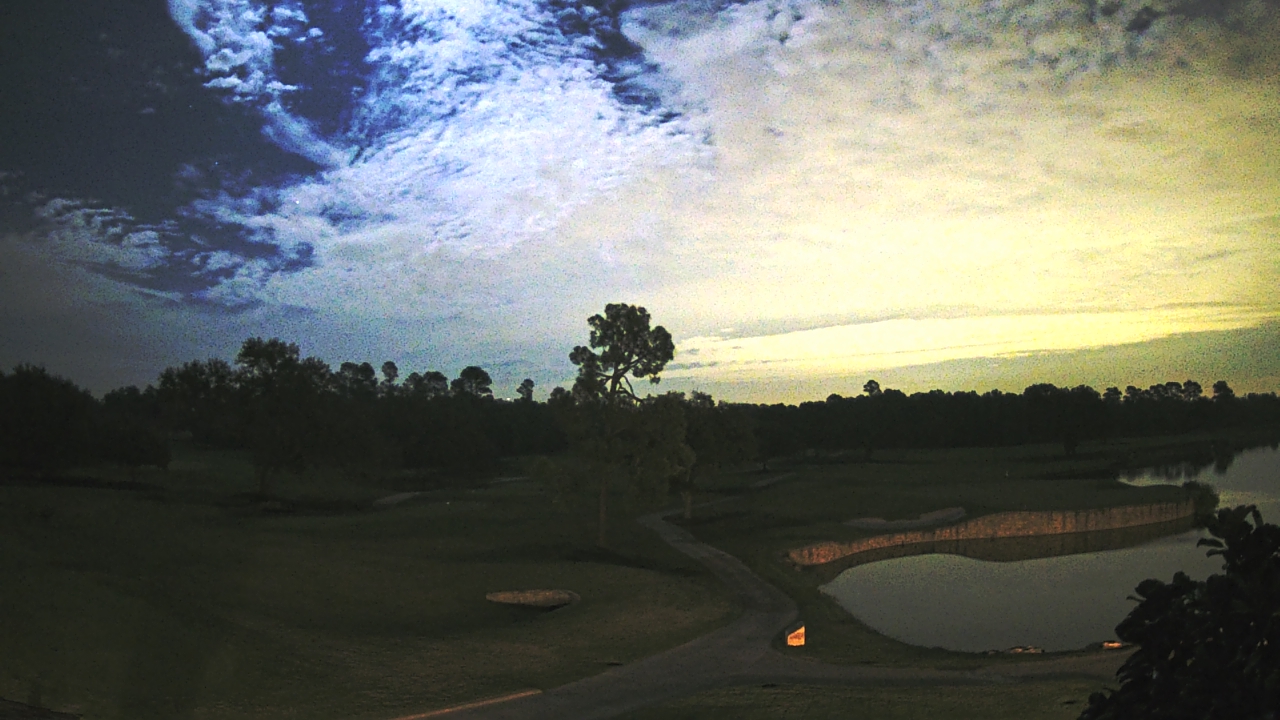 Thumbnail for current weather camera view from The Clubs at Houston Oaks in Hockley, Texas