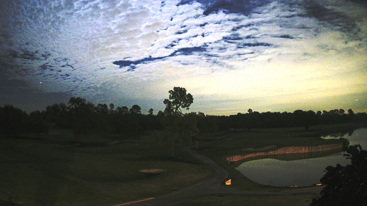 Thumbnail for current weather camera view from The Clubs at Houston Oaks in Hockley, Texas