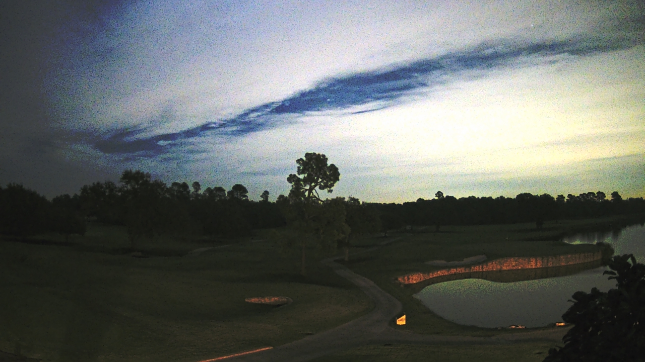Thumbnail for current weather camera view from The Clubs at Houston Oaks in Hockley, Texas