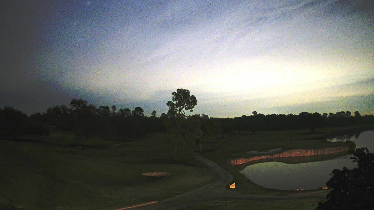 Thumbnail for current weather camera view from The Clubs at Houston Oaks in Hockley, Texas