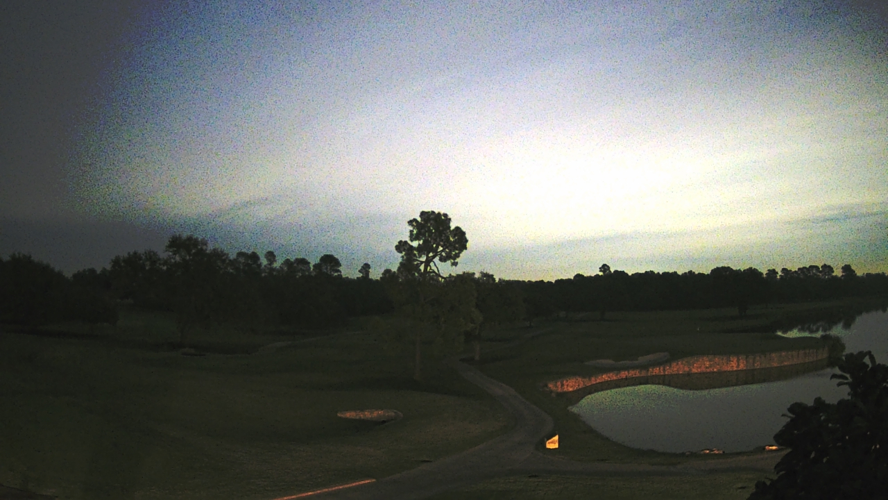 Thumbnail for current weather camera view from The Clubs at Houston Oaks in Hockley, Texas