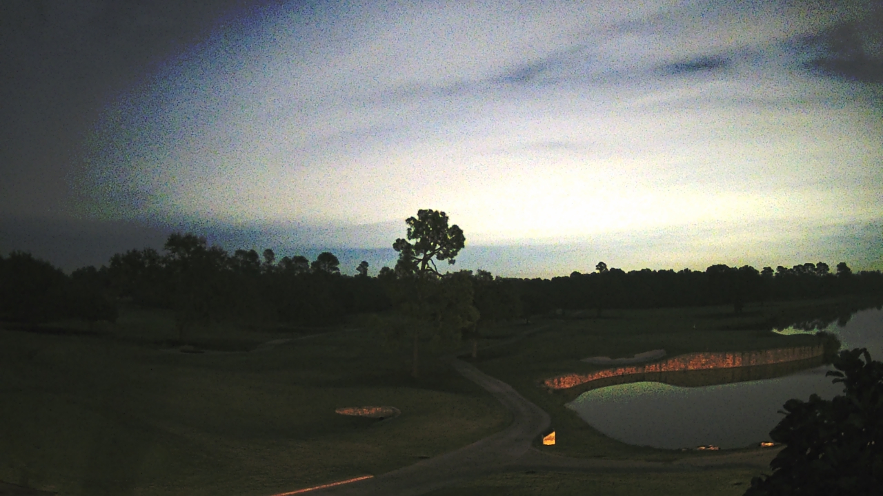 Thumbnail for current weather camera view from The Clubs at Houston Oaks in Hockley, Texas