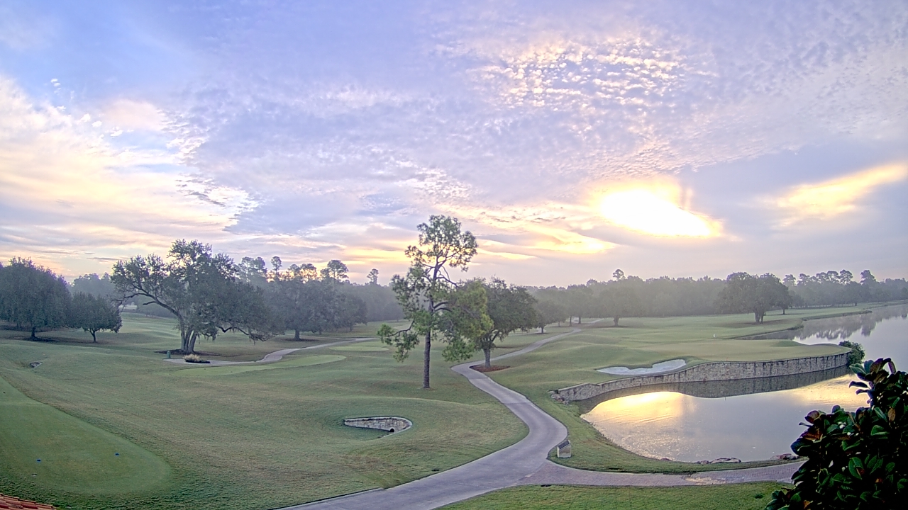 Thumbnail for current weather camera view from The Clubs at Houston Oaks in Hockley, Texas