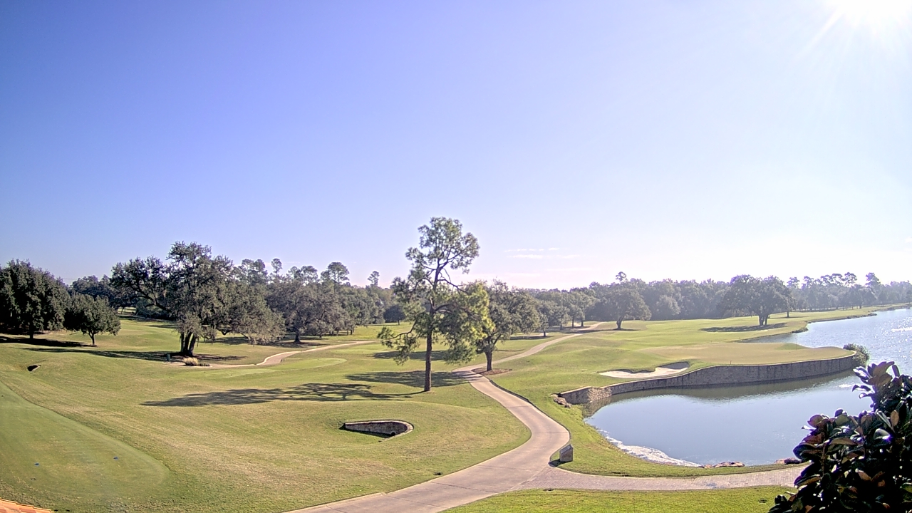 Thumbnail for current weather camera view from The Clubs at Houston Oaks in Hockley, Texas