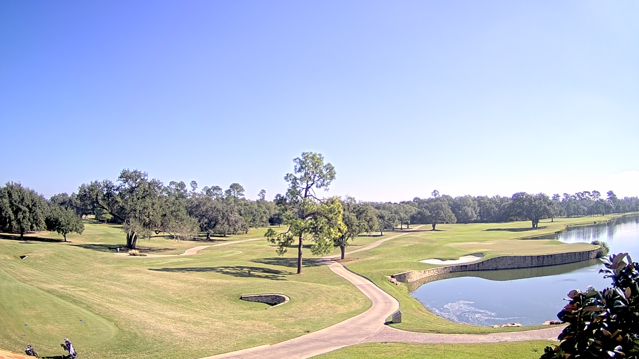 Thumbnail for current weather camera view from The Clubs at Houston Oaks in Hockley, Texas