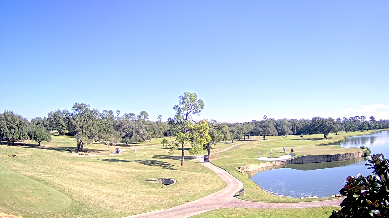 Thumbnail for current weather camera view from The Clubs at Houston Oaks in Hockley, Texas