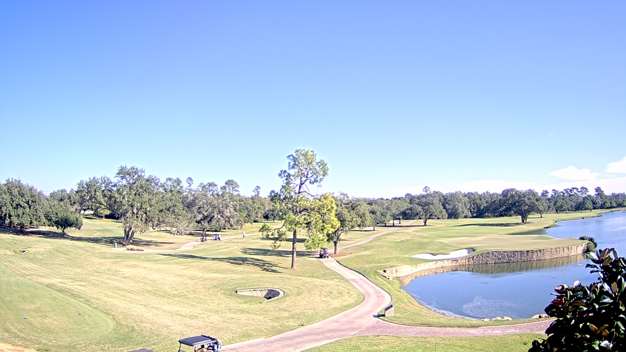Thumbnail for current weather camera view from The Clubs at Houston Oaks in Hockley, Texas