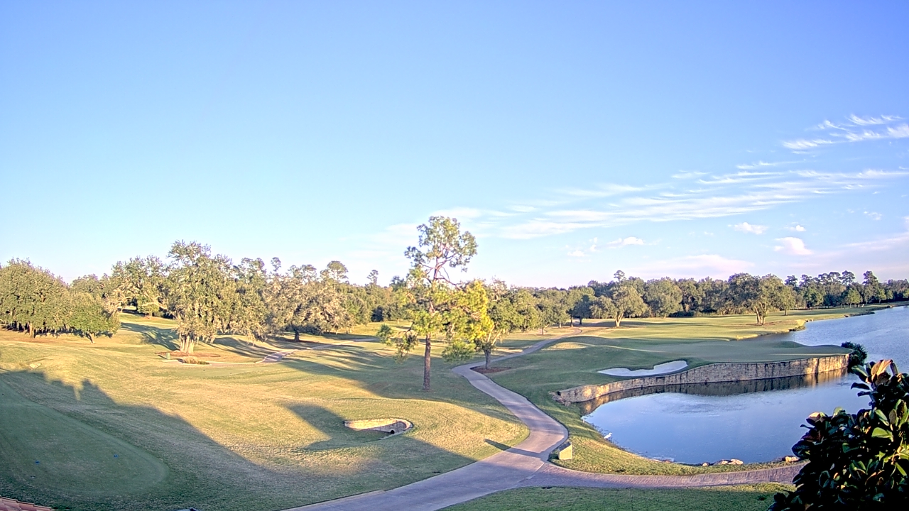 Thumbnail for current weather camera view from The Clubs at Houston Oaks in Hockley, Texas