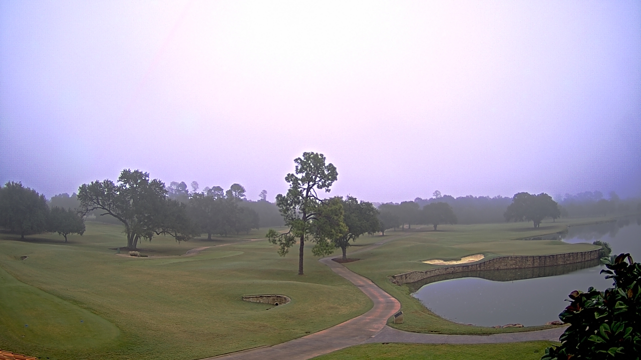 Thumbnail for current weather camera view from The Clubs at Houston Oaks in Hockley, Texas
