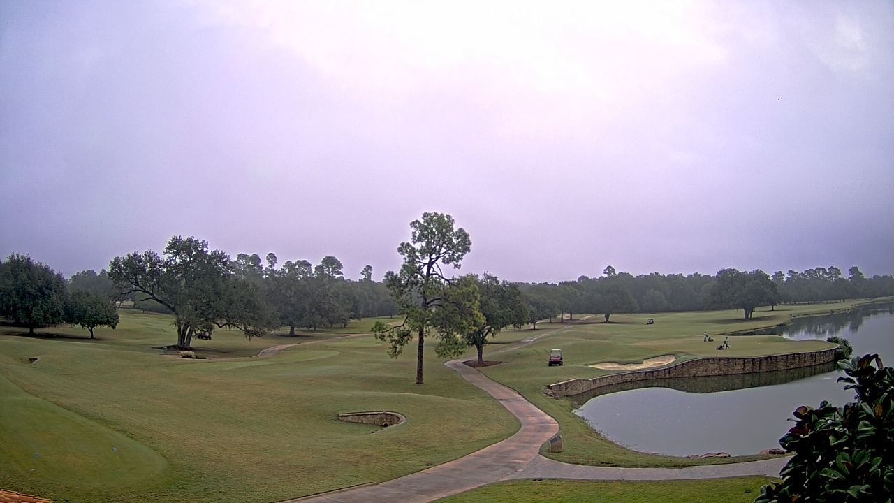 Thumbnail for current weather camera view from The Clubs at Houston Oaks in Hockley, Texas