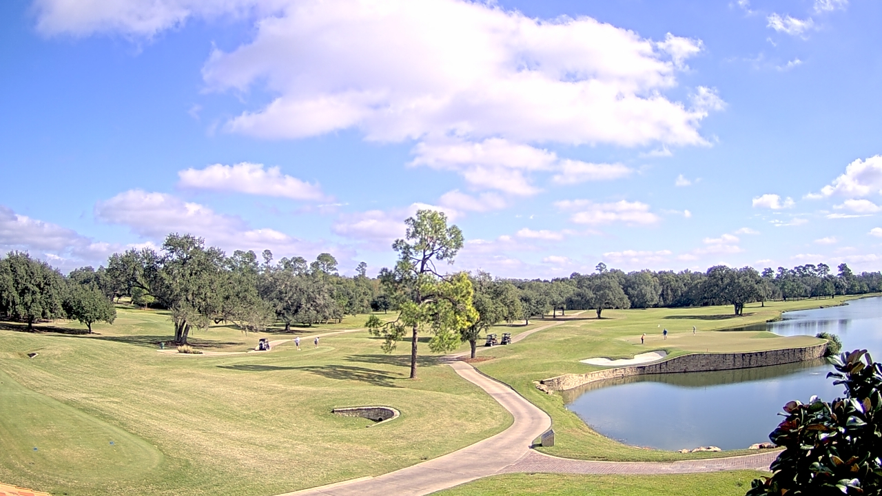 Thumbnail for current weather camera view from The Clubs at Houston Oaks in Hockley, Texas