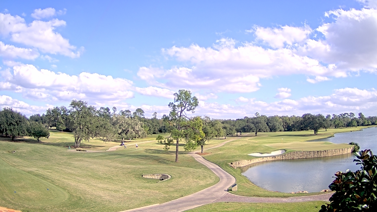 Thumbnail for current weather camera view from The Clubs at Houston Oaks in Hockley, Texas