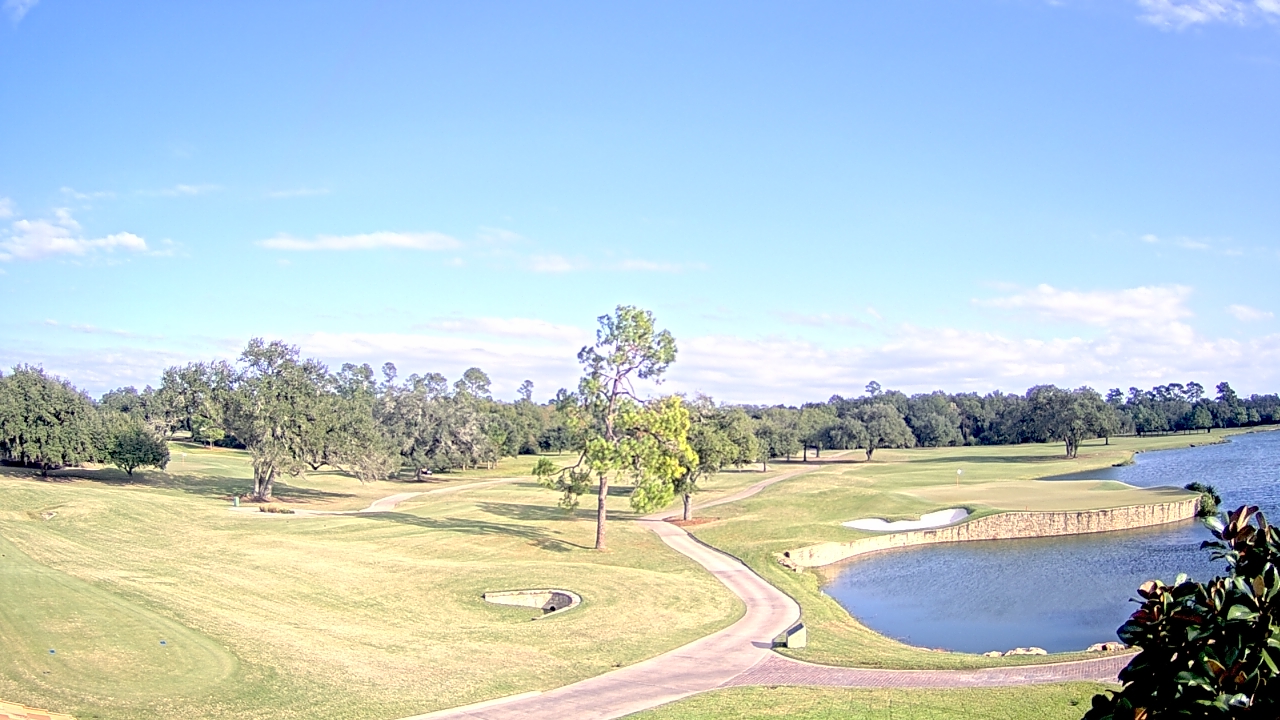 Thumbnail for current weather camera view from The Clubs at Houston Oaks in Hockley, Texas