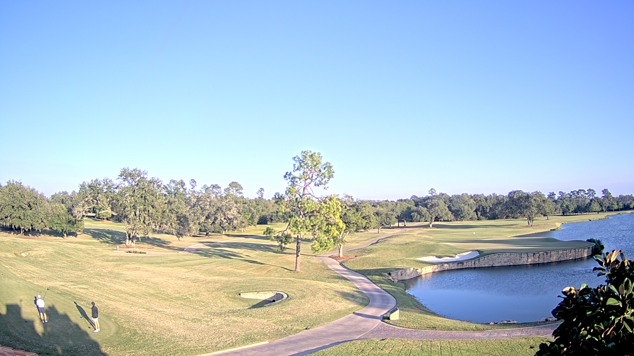 Thumbnail for current weather camera view from The Clubs at Houston Oaks in Hockley, Texas