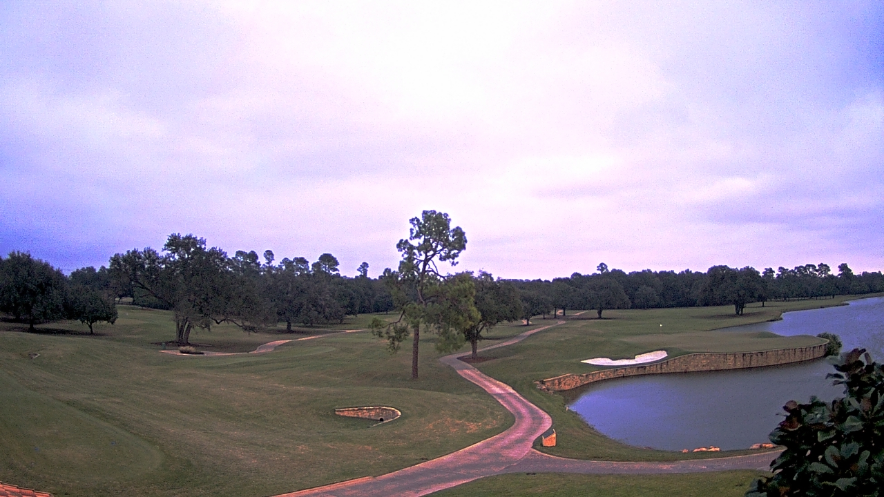 Thumbnail for current weather camera view from The Clubs at Houston Oaks in Hockley, Texas