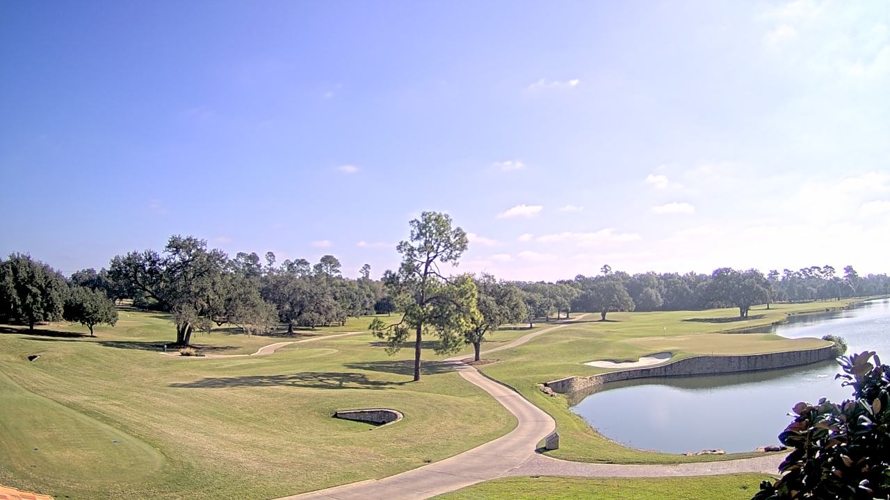 Thumbnail for current weather camera view from The Clubs at Houston Oaks in Hockley, Texas
