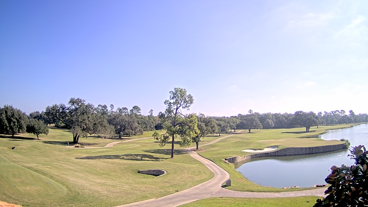 Thumbnail for current weather camera view from The Clubs at Houston Oaks in Hockley, Texas