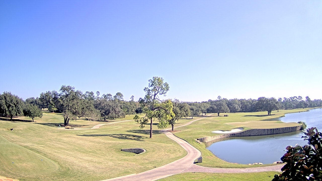 Thumbnail for current weather camera view from The Clubs at Houston Oaks in Hockley, Texas