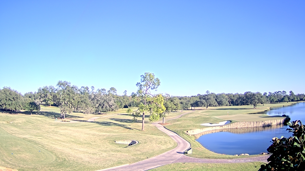 Thumbnail for current weather camera view from The Clubs at Houston Oaks in Hockley, Texas