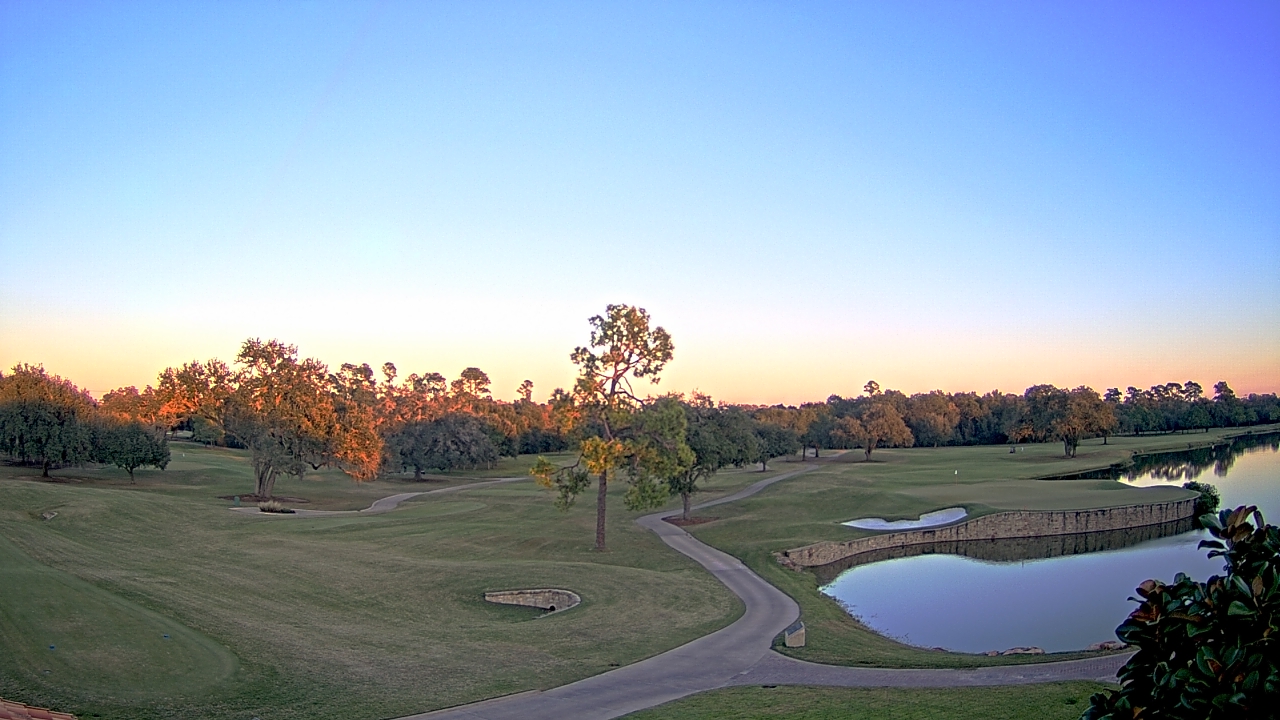 Thumbnail for current weather camera view from The Clubs at Houston Oaks in Hockley, Texas