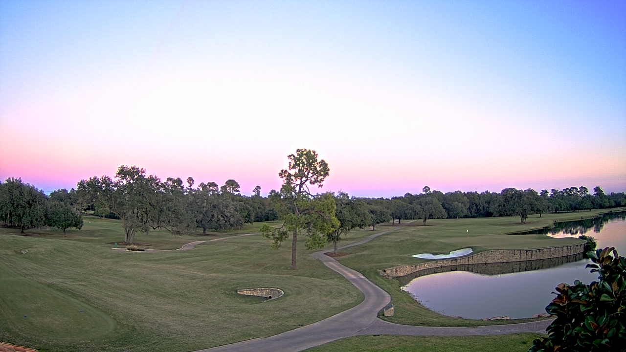 Thumbnail for current weather camera view from The Clubs at Houston Oaks in Hockley, Texas