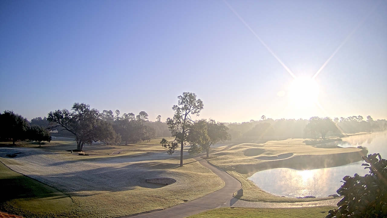 Thumbnail for current weather camera view from The Clubs at Houston Oaks in Hockley, Texas