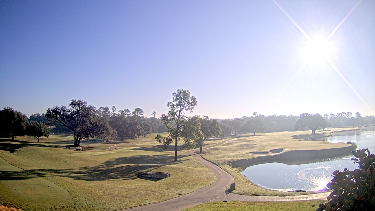 Thumbnail for current weather camera view from The Clubs at Houston Oaks in Hockley, Texas