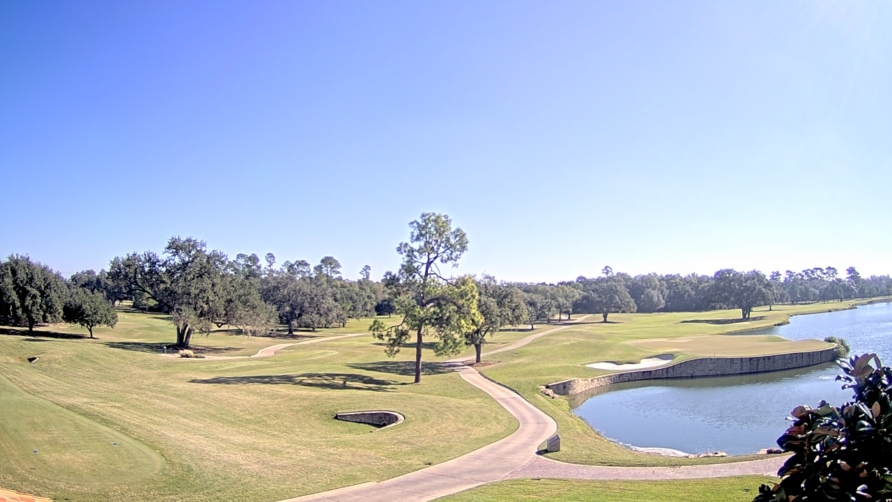 Thumbnail for current weather camera view from The Clubs at Houston Oaks in Hockley, Texas