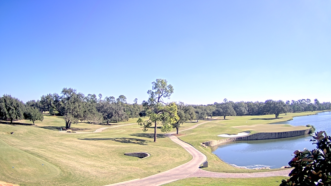 Thumbnail for current weather camera view from The Clubs at Houston Oaks in Hockley, Texas