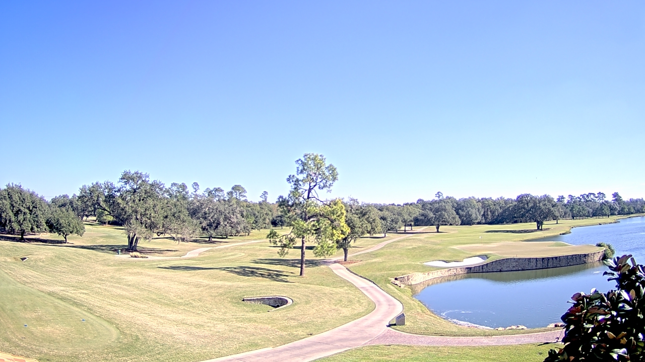 Thumbnail for current weather camera view from The Clubs at Houston Oaks in Hockley, Texas